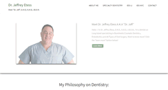 Desktop Screenshot of drjeffreyetess.com