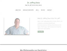 Tablet Screenshot of drjeffreyetess.com